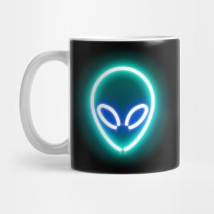 neon alien Mug